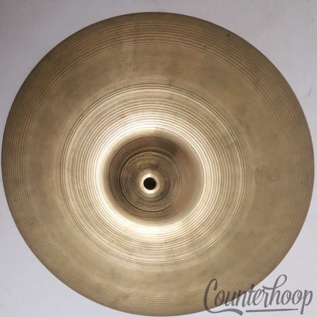 Zildjian 13"Hi-Hat Cymbal 1107g Bottom Turkish USA B20 Vintage 50s Avedis A* — main photograph