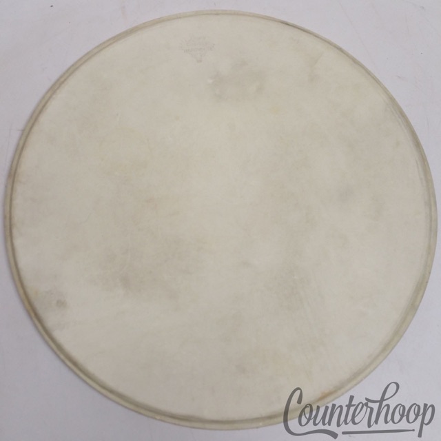 Leedy 18"Calf Skin Bass Drum/Floor Tom Head Superior Hardwhite Maple Flesh Hoop* — main photograph