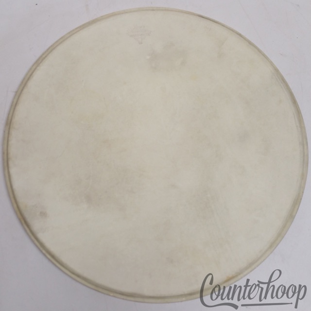 Leedy 18"Calf Skin Bass Drum/Floor Tom Head Superior Hardwhite Maple Flesh Hoop* — main photograph