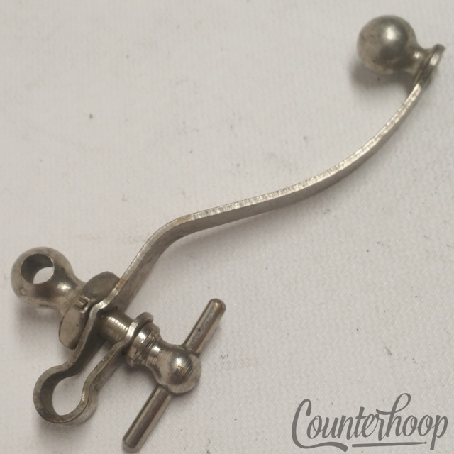 Leedy Ludwig Rod Swivel Mount Triangle Holder Vintage 20s Nickel Drum Hardware* — main photograph
