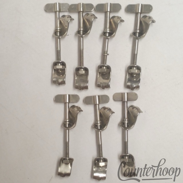 Slingerland Single-Tension T-Rods+Claws Piccolo Snare Drum 3 1/4" Nickel Vintage — main photograph