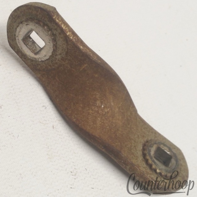 Ludwig WFL Tom Mount Ratchet Swivel Connector Link Part Nickel Vintage 40s USA* — main photograph
