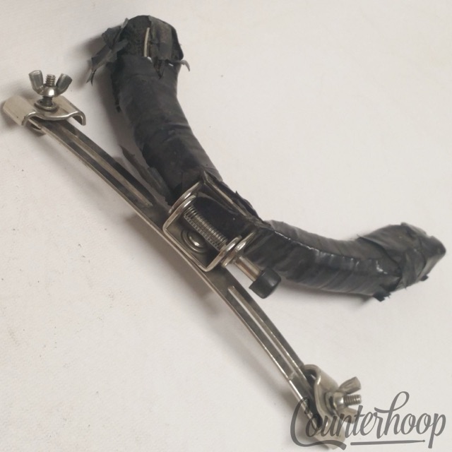 Ludwig Marching Snare Drum T-Rod Harness Mount Nickel Vintage 50s Parade USA* — main photograph