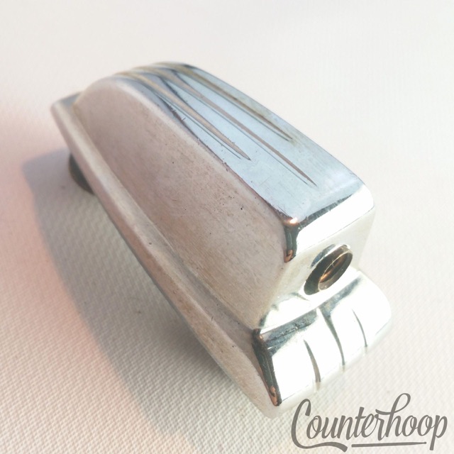 Ludwig Bass Drum / Floor Tom Lug Vintage Chrome Short Swivel Classic 60s USA* — main photograph