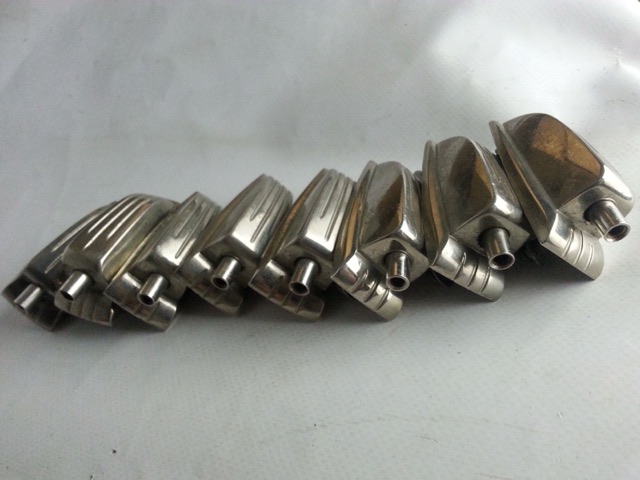 Ludwig Bass Drum Floor Tom Classic Lugs 8x Nickel 1 11/16" 50s/60s Vintage* — main photograph