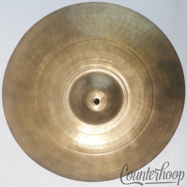 Zildjian 14" 40s Hi-Hat Cymbal Avedis A B20 Vintage 1130g Medium Top/Bottom USA — main photograph