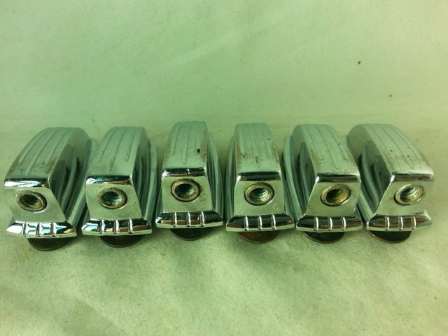 Ludwig 6x Tom Drum Small Classic Lug Chrome 1 1/4"Vintage Short Swivel-Nut 60s* — main photograph