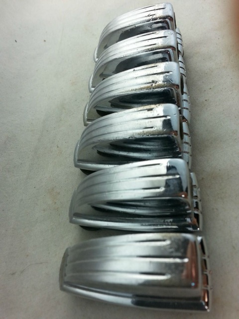 Ludwig 6x Tom Drum Small Classic Lug Chrome 1 1/4"Vintage Short Swivel-Nut 60s* — main photograph