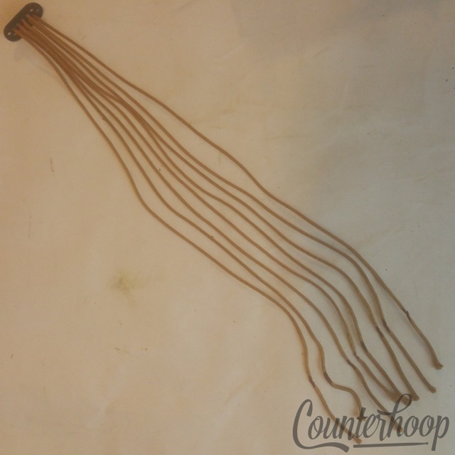 Ludwig 13" Cloth Snares Snare Drum Wires 8-Strands 14"Vintage 10s USA Percussion — main photograph