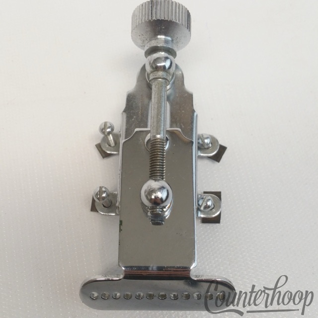 Gretsch Renown Snare Drum Strainer Vintage 60s Chrome Marching USA Round Badge* — main photograph