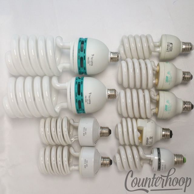 Light Bulbs 9x Photo Studio Video Photography Daylight Lamp Top Lighting PB12585 — main photograph