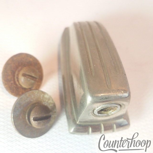 Ludwig 1x Tom/Snare Drum Small Super Classic Lug Nickel 1 1/4" Vintage 40s-50s* — main photograph