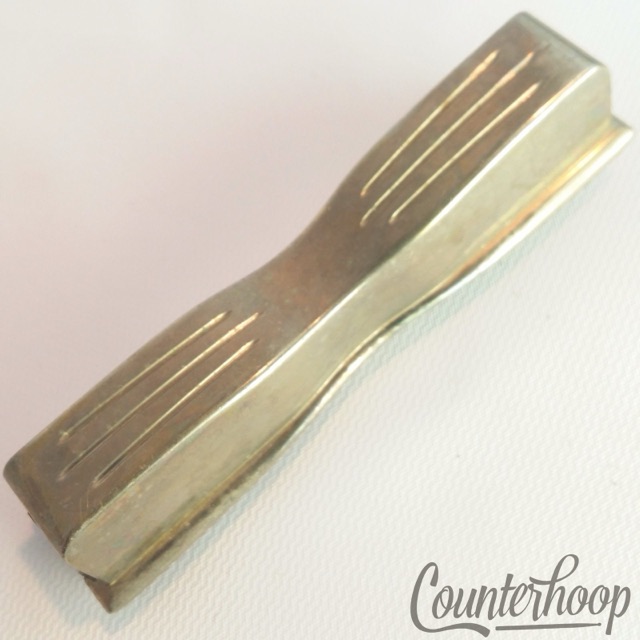 Ludwig WFL Bow-Tie Bass Drum Lug Nickel 50s/60s Vintage Bowtie Club-Date Center — main photograph