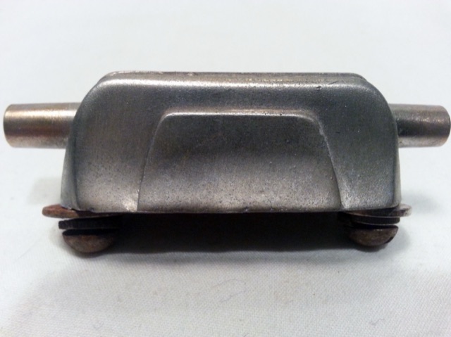 Ludwig WFL Streamline Snare Drum Lug Vintage Nickel 1 13/16" Pre-Zephyr 30s/40s — main photograph