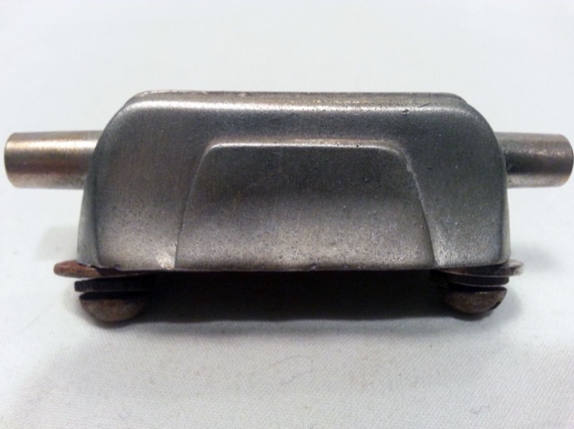 Ludwig WFL Streamline Snare Drum Lug Vintage Nickel 1 13/16" Pre-Zephyr 30s/40s — main photograph
