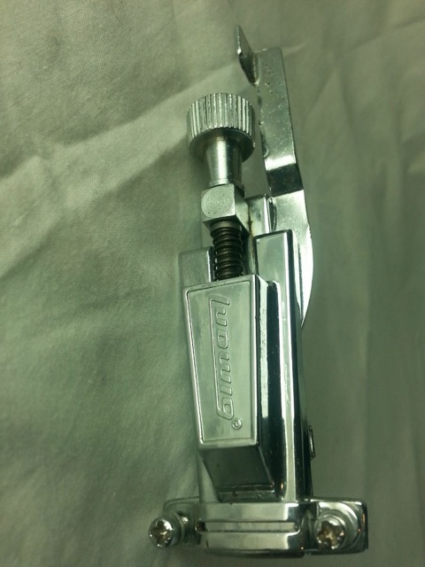 Ludwig P85 Snare Drum Strainer Throw-Off 2 1/2&amp;quot; Chrome Block Logo — main photograph