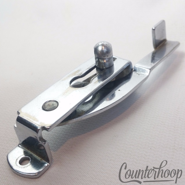 Ludwig P83 Snare Drum Strainer Throw-Off Backing Plate Part Vintage Chrome 60s* — main photograph