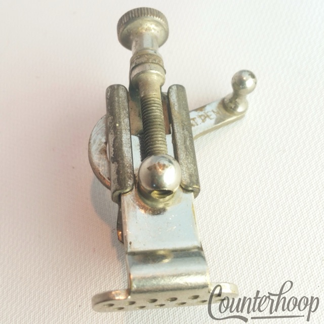 Ludwig P84 Snare Drum Strainer Throw-Off Small Pioneer Nickel 1 5/8"Utility 20s — main photograph