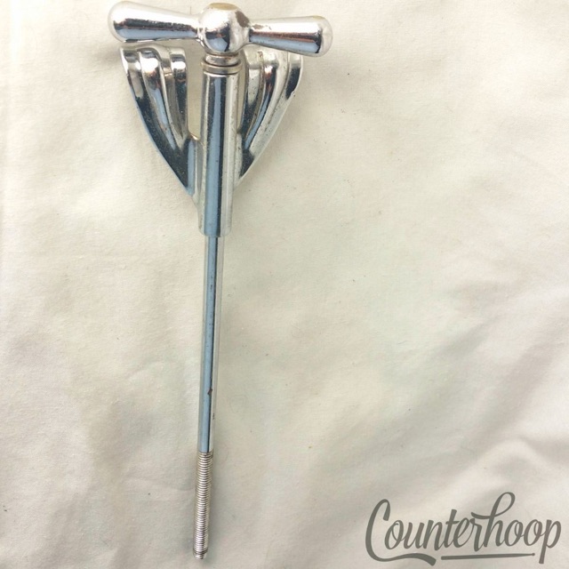Ludwig Bow-Tie Bass Drum Tension T-Rod/Claw Club Date Long 7"Chrome Vintage 60s — main photograph