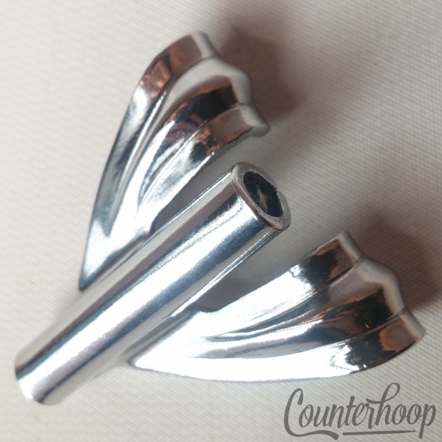 Ludwig Bass Drum Tension-Rod-Claw Vintage 50s-60s Chrome USA Super Classic Part — main photograph