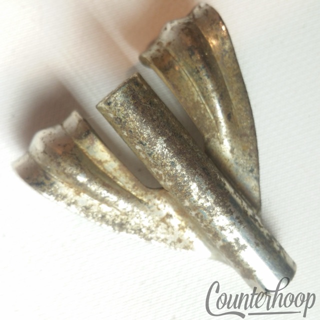 Ludwig Bass Drum Tension-Rod-Claw Nickel USA Super Classic Part Vintage 50s-60s — main photograph