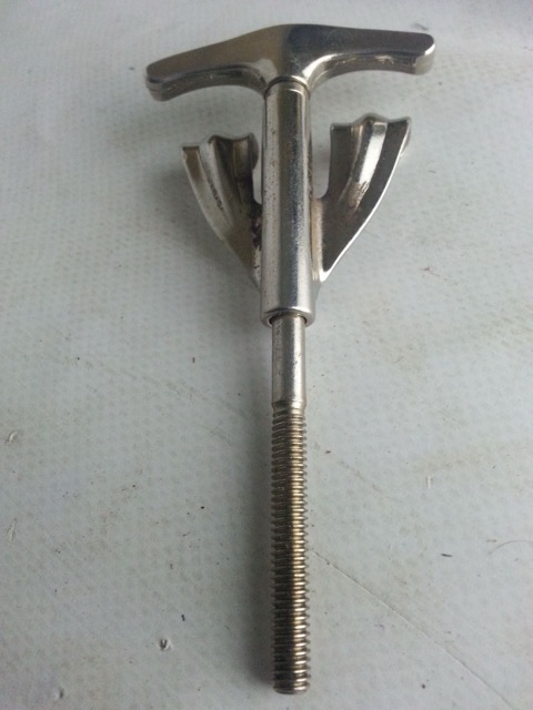 Ludwig Bass Drum Tension T-Rod/Claw Classic Nickel 50s/60s Vintage* — main photograph