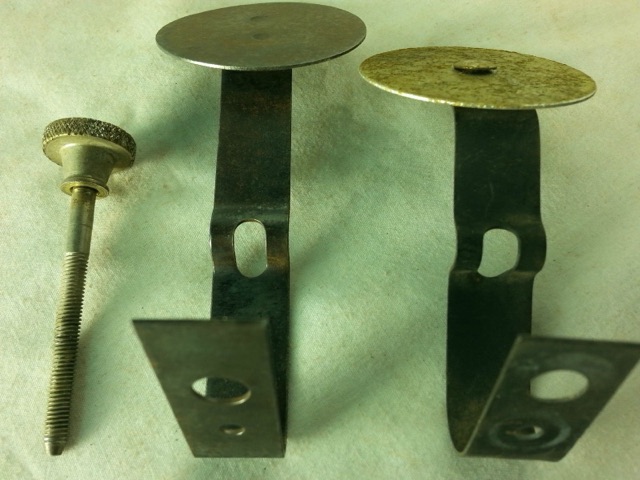 Ludwig Snare/Tom Drum Muffler Parts Nickel Tensioner Knob Hardware Vintage 50s* — main photograph