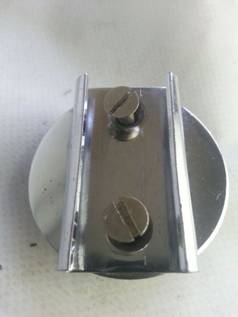 Ludwig Straight Clip Concert Tom Drum Mount Vintage 70s Chrome* Chrome — main photograph