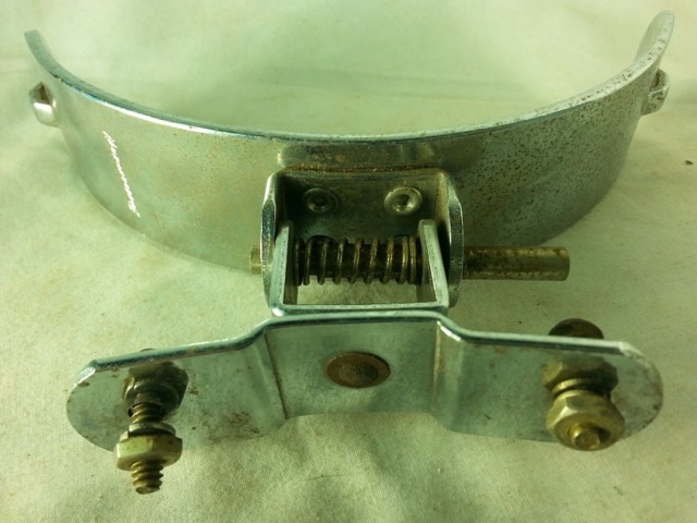 Ludwig Marching Snare/Tenor Drum Harness Shell Mount Classic Chrome Vintage 70s — main photograph