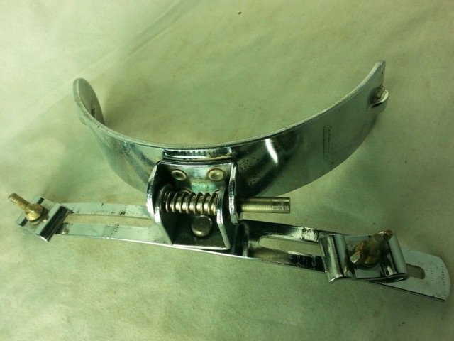 Ludwig Marching Snare/Tenor Drum Harness T-Rod-Mount Classic Chrome Vintage 70s — main photograph