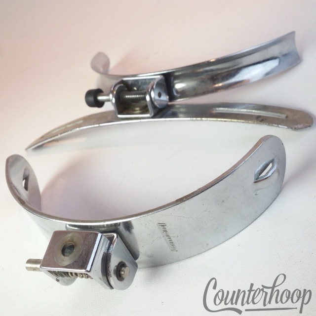 Ludwig Marching Snare/Tenor Drum Harness T-Rod-Mount Classic Chrome Parts 80s — main photograph