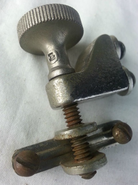 Ludwig Marching Snare Drum Strainer Parade 12"Tom 1/4"2-Pt Nickel American USA* — main photograph