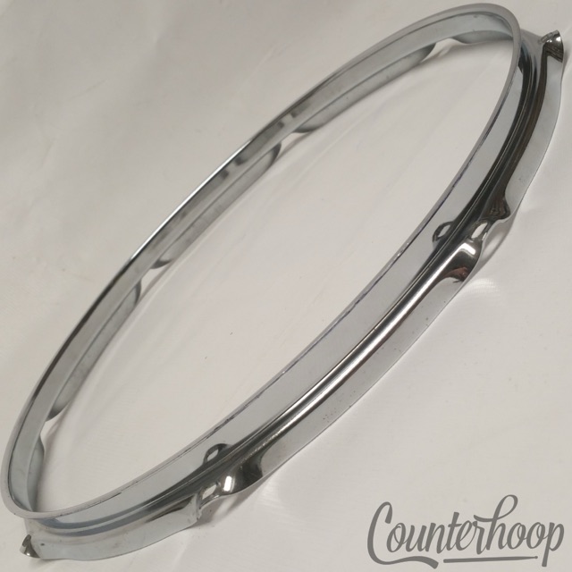 Ludwig 14"Rim/Hoop 8-Lug-Hole Snare/Floor Tom Drum Batter Jazz Festival Acrolite — main photograph