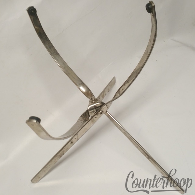 Leedy Ludwig 14-16" Floor Tom Drum Cradle Basket Stand Vintage 30s Mount USA* — main photograph