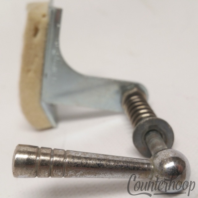 Ludwig White Felt Baseball Bat Muffler Vintage Classic Snare/Tom Drum 60s Chrome — main photograph