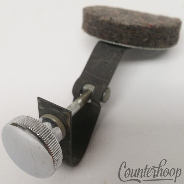 Ludwig Black Felt Snare/Tom Drum Muffler Single Cup Vintage 60s-70s Supraphonic — main photograph
