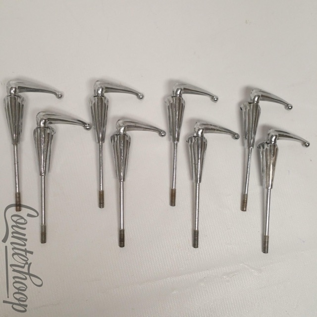 Premier 8x Bass Drum Tension T-Rods/Claws Vintage 50s-60s Diamond Chrome England — main photograph