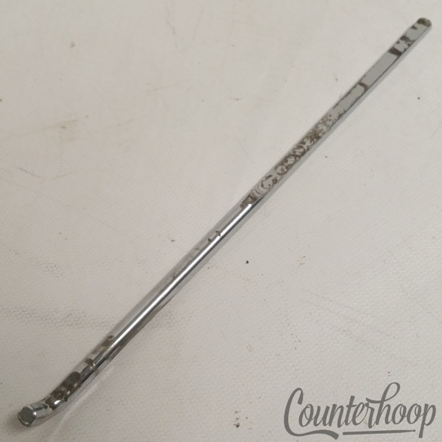 Rogers Swivomatic Bass Drum Foot Pedal Connector Rod Metal Chrome Bar Vintage60s — main photograph
