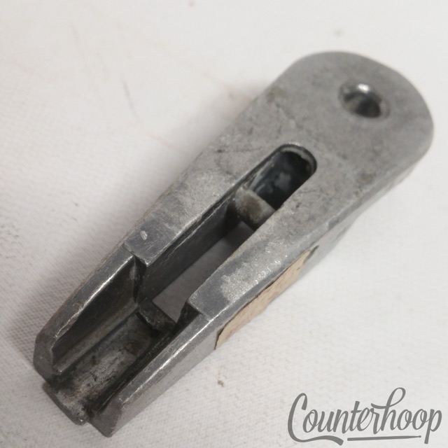Rogers Supreme Bass Drum Pedal Heel Plate Rod Connector Aluminum #610659 70s USA — main photograph