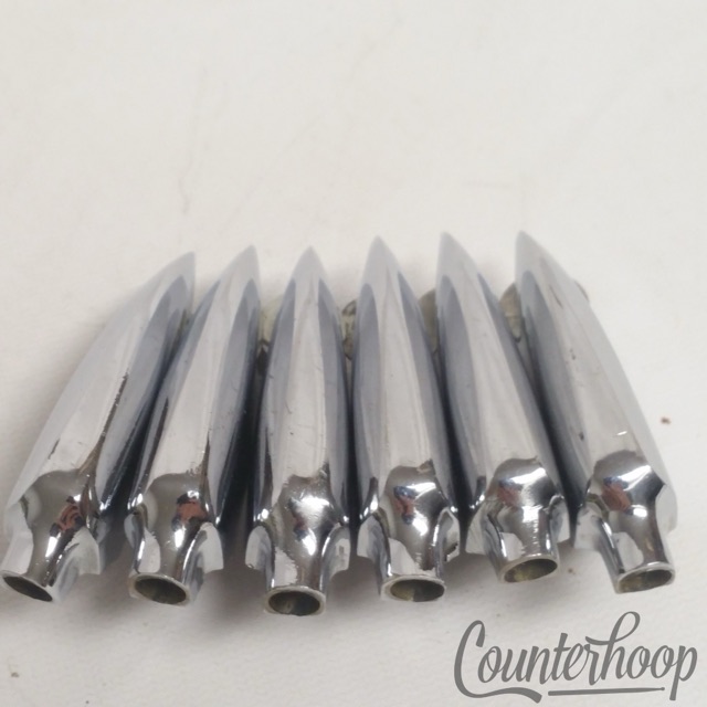 Sonor 6x Phonic Bass/Floor/Tom Drum Teardrop Lugs Chrome Vintage Super Champion — main photograph