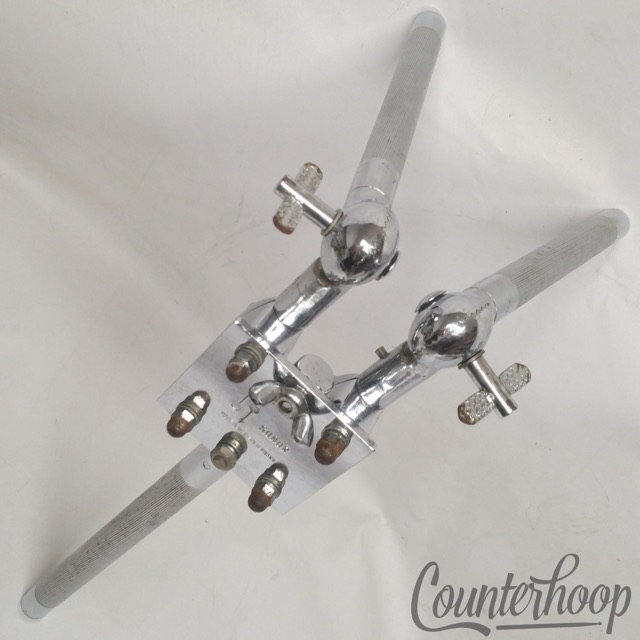 Sonor Bass Drum Double Tom Post Arm Mounts Holder Phonic/Super Champion Vintage — main photograph