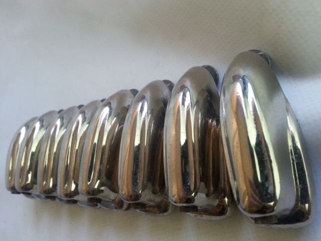 Slingerland 8x Bass Drum Lugs Nickel Radio/Sound King Vintage 50s EXC* — main photograph