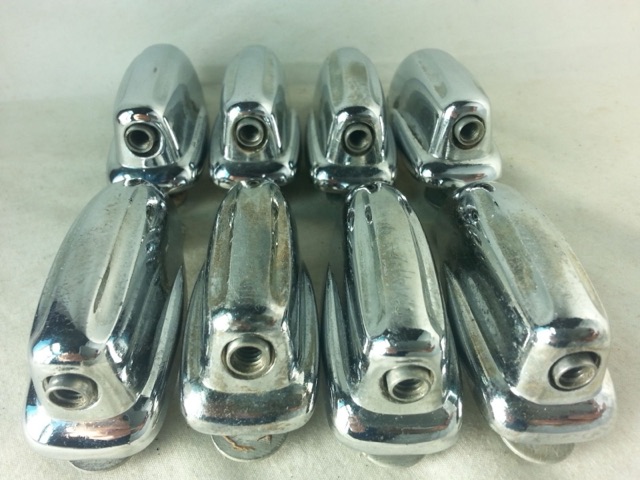 Slingerland 8x Bass Drum Lugs Chrome Radio/Sound King Vintage 60s Phillips VG* — main photograph