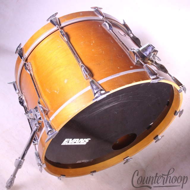 Yamaha 22x14" Recording Custom Bass Drum Japan Natural 7Ply Birch 9000 Japan MIJ — main photograph