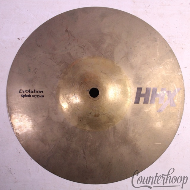 Sabian HHX Evolution 10" Splash Cymbal Brilliant Finish Made In Canada B20 240g — main photograph