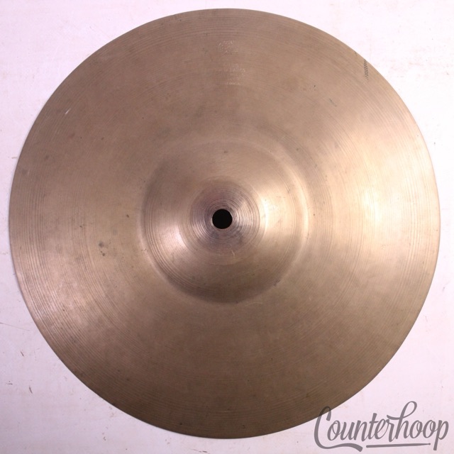 Zildjian 11" Splash Cymbal Vintage 30s Avedis 254g Paper-Thin B20 Made In USA* — main photograph