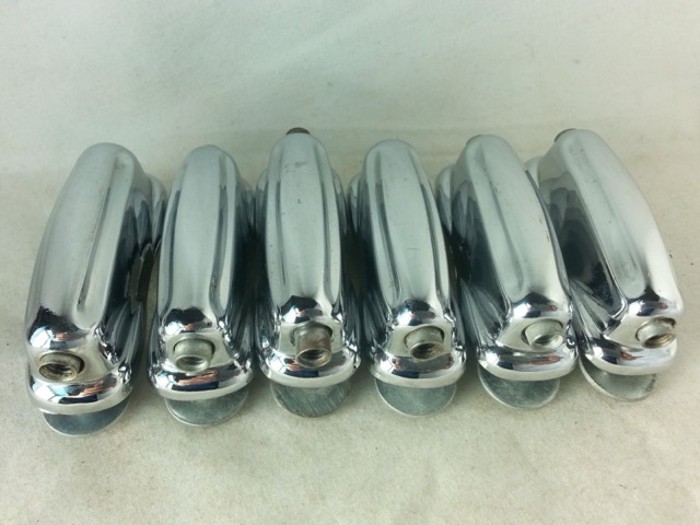 Slingerland 6x Sound King Snare Drum Lugs Chrome Slot-Hex Deluxe 60s VG+* — main photograph