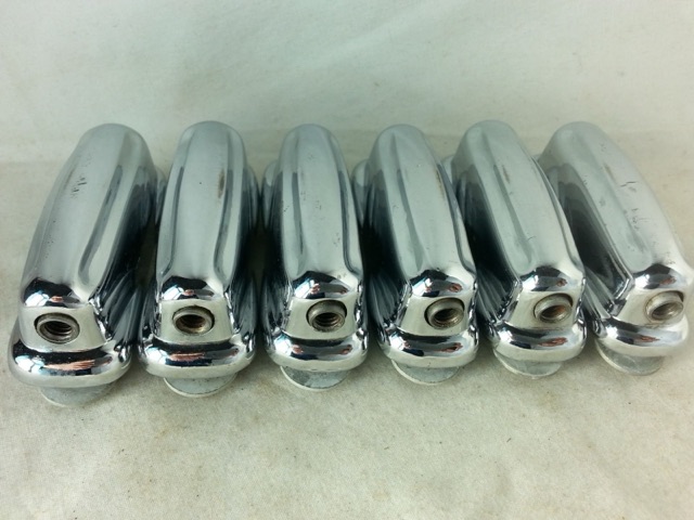 Slingerland 6x Sound King Snare Drum Lugs Chrome Phillips-Screw Deluxe 60s VG+* — main photograph