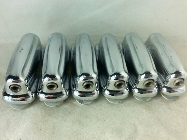 Slingerland 6x Sound King Snare Drum Lugs Chrome Phillips-Screw Deluxe 60s VG+* — main photograph