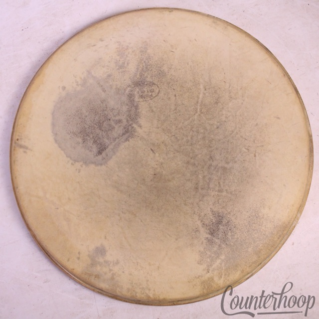 Slingerland Snare/Tom Radio King 14"Calf Skin Drum Head Batter/Resonant 50s USA — main photograph